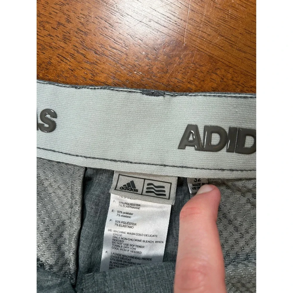 Adidas Golf Shorts Mens 32 Gray Ultimate365 Performance Athletic